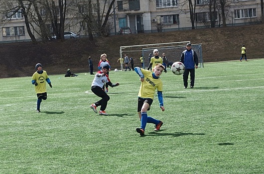 Футболисты из Черемушек вышли в полуфинал турнира на призы клуба «Кожаный мяч»