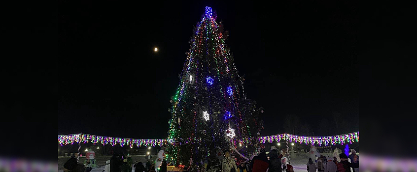 Огни на первой новогодней елке зажгли в усадьбе Тол Бабая в Удмуртии