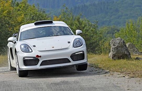 Из Porsche Cayman GT4 Clubsport сделали ралли-кар