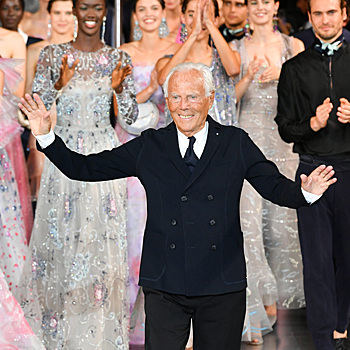 Джорджио Армани готовит публикацию новой автобиографии