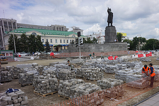 За некачественный ремонт брусчатки в Екатеринбурге заплатит подрядчик