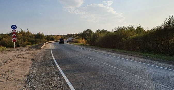В Кировской области закончены дорожные работы