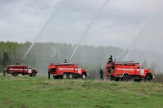 В Кузбассе прошли учения по ликвидации природного пожара