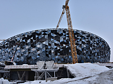 Строящийся к МЧМ-2023 в Новосибирске ЛДС готов на 65 %