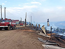 В забайкальской Борзе пожар оставил без жилья 13 человек