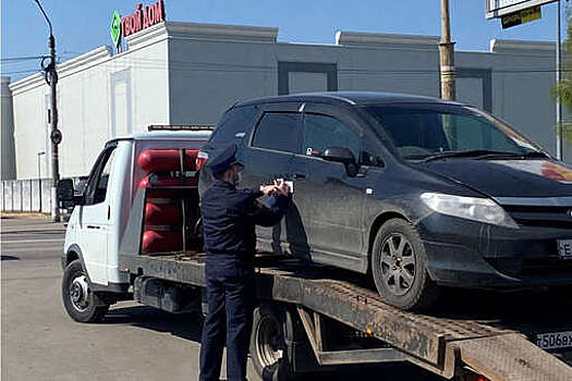 В Воронеже задержали лихача-рекордсмена по числу штрафов в регионе