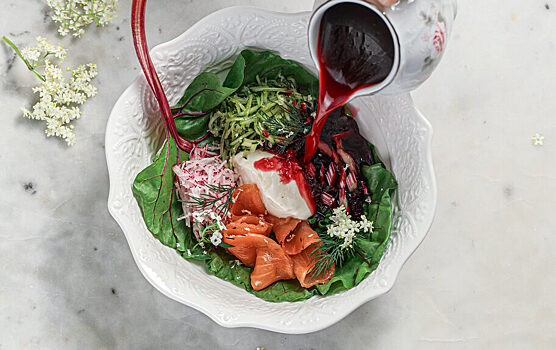 Лисички, инжир, персик и ревень – в меню ресторана Yauza Place