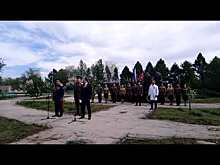 "Волжские казаки" выступили в Самаре у госпиталя ветеранов войн