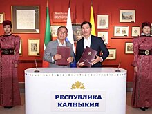 Татарстан подписал с Калмыкией соглашение о многогранном сотрудничестве