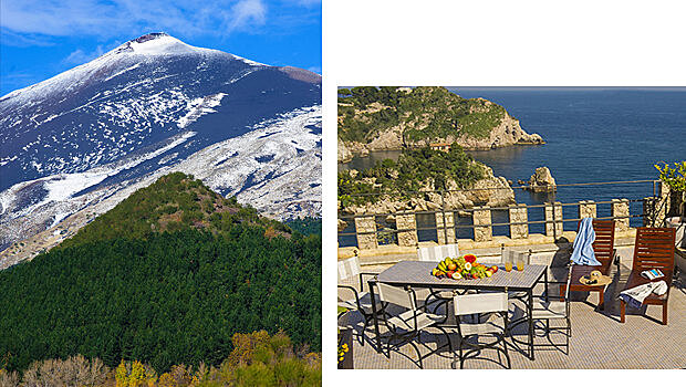 Самые красивые виды на вулкан Этна