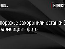В Подпорожье захоронили останки 26 красноармейцев - фото