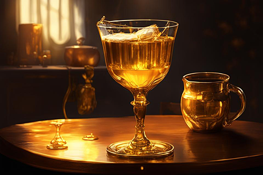 Ученые создали напиток с золотом для лечения склероза