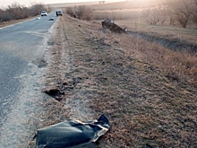 Под Волгоградом погиб водитель перевернувшейся «Лады»