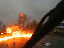 Момент смертельного ДТП со вспыхнувшими «Жигулями» попал на видео