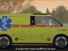 Volkswagen представил прототип автономного автомобиля скорой помощи Envisions ID Buzz