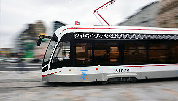 Столичные трамваи "заговорили" голосом метро