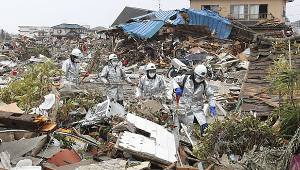 В Японии более 10 человек пострадали в результате землетрясения