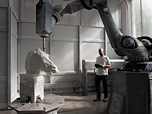 Робот вырезал из мрамора точную копию греческой скульптуры