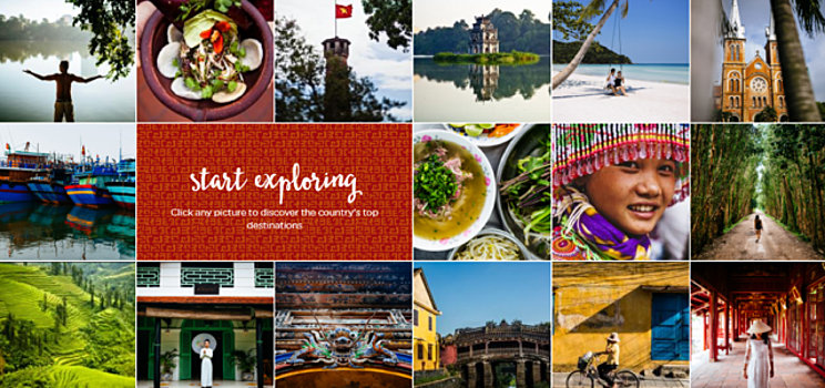 У Вьетнама появился официальный туристический сайт
