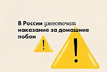 В России ужесточат наказание за домашние побои