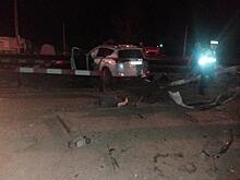 Лишенный прав пенсионер протаранил на кроссовере шлагбаум в Обшаровке и вылетел на рельсы