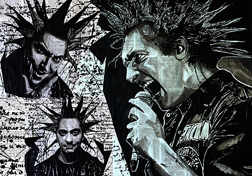 Портрет Михаила Горшенева украсил остановку в кузбасском городе