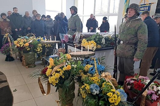 На Украине с почестями похоронили последнего эсэсовца из дивизии "Галичина"