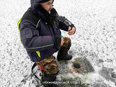 Первые в новом году нарушители правил рыболовства задержаны на Дону