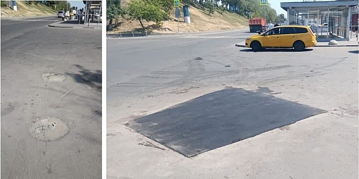 На 6-й Кожуховской восстановили провал асфальта