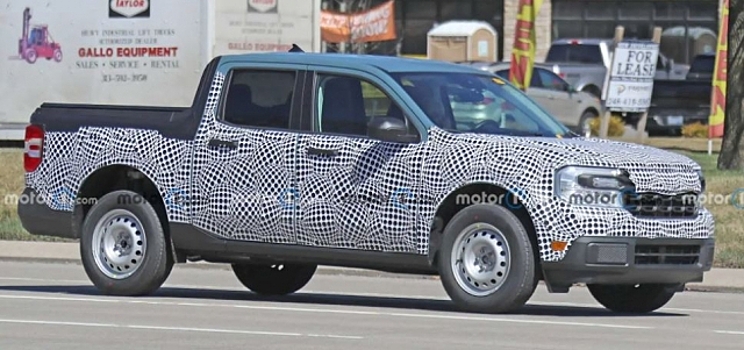 Обнародованы фото начальной версии пикапа Ford Maverick