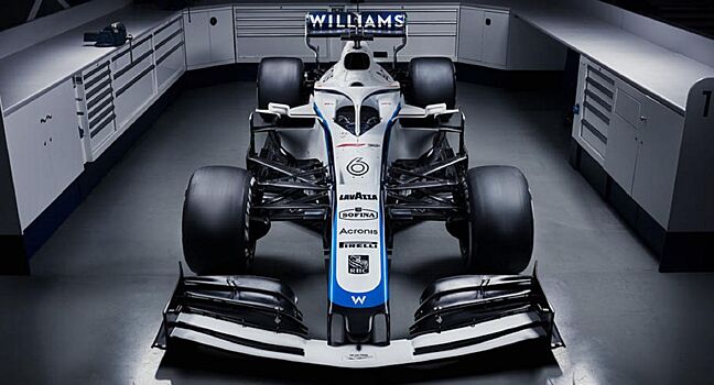 Команда «Формулы-1» Williams показала новую ливрею с логотипом спонсора из России