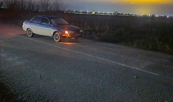 На трассе под Волгоградом легковушка сбила пешехода