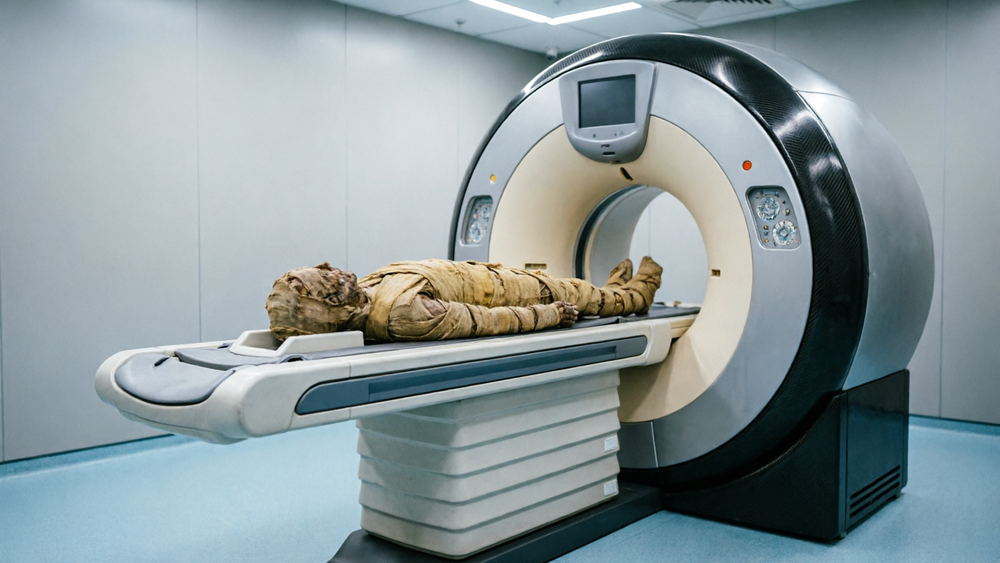 Томография раскрывает ранее неизвестные особенности египетских мумий