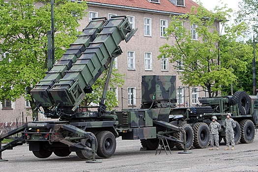 Появилось видео, как ЗРК Patriot поразил жилой квартал в Киеве