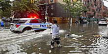 Рекордные дожди в Нью-Йорке сравнили с ливнями во время урагана «Ида»