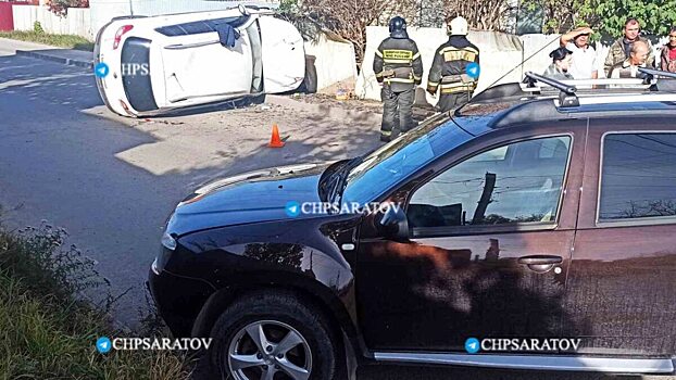 В результате аварии в Ленинском районе Саратова пострадал мужчина
