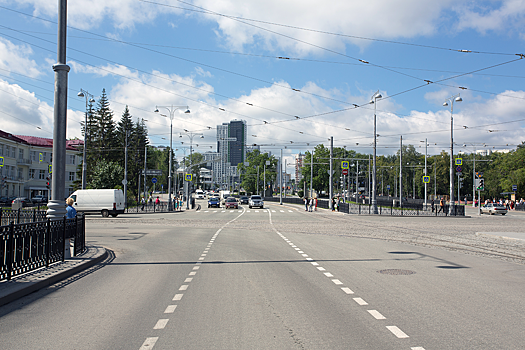 В Екатеринбурге ремонт на проспекте Ленина завершат до 7 октября