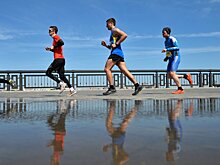 Шутов и Выговская победили на чемпионате России по полумарафону