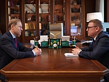 Текслер доложил Мантурову о развитии промпроизводства на Южном Урале