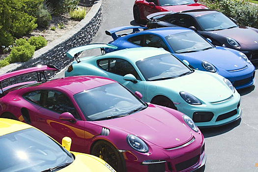 Вот так выглядит женская коллекция автомобилей Porsche