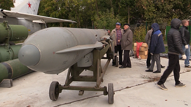 В музей Дубны доставили ракету‐торпеду 85РУ