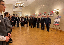 Выставка Центрального музея Вооруженных Сил РФ «Уроки истории. Помнит мир спасенный?» открылась в МИД РФ