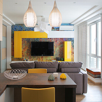 Ремонт за 4 месяца: квартира 45 метров с видом на Москва-Сити