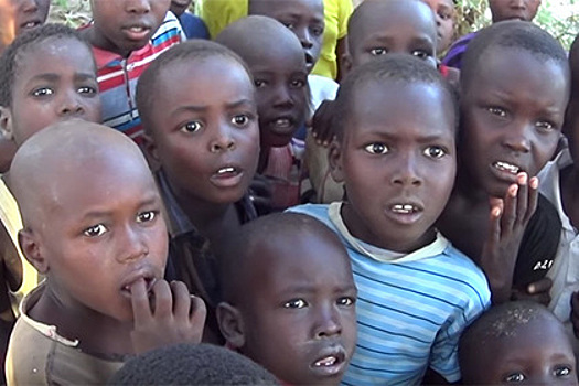 В сети показали реакцию африканских детей на первое просмотренное видео