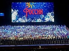 Дети Оренбуржья приняли участие в новогоднем концерте Детского хора России