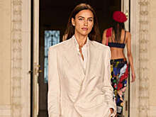 Ирина Шейк приняла участие в показе Ralph Lauren