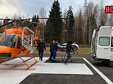 Мужчину на вертолете привезли в Петрозаводск после операции на желудке