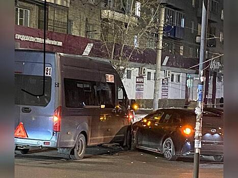 В центре Читы произошло ДТП