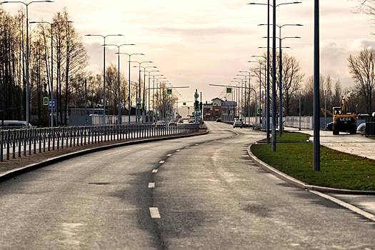 Завершена реконструкция двух магистралей на острове Котлин