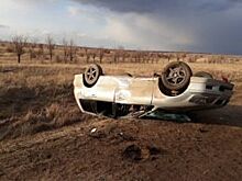 Под Самарой перевернулся Mitsubishi, пострадала пассажирка иномарки